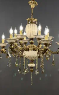 تولید لوستر برنز و سرامیکی