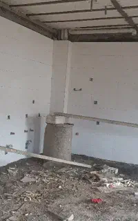 کاشیکاری سیمانکاری‌ تخریف‌‌کندکاری