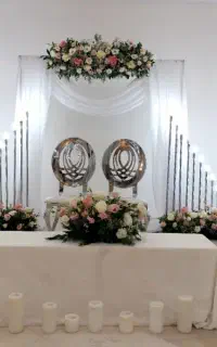 گل آرایی ،دیزاین ،سفره عقد