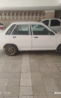 پراید۱۳۲مدل ۸۹ سفید رینگ اسپرت