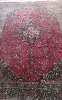 فرش دستباف لاکی کاشان ۱۲ متری