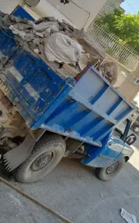 حمل نخاله ،ماسه ،و.مصالح با نیسان کمپرسی اتاق بزرگ