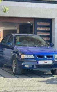 سمند Lx مدل ۹۲ بی رنگ