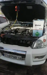 باطریسازی شارژ گاز کولر و تعمیر کمپرسور تنظیم چراغ