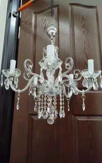 لوستر کریستال ۵ شاخه