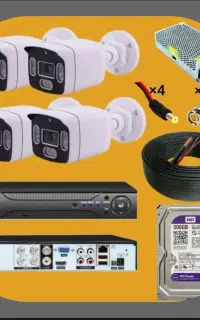 پک کامل 4 تایی+ دوربین مداربسته