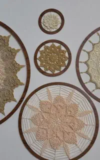 دیوار کوب ماندالا