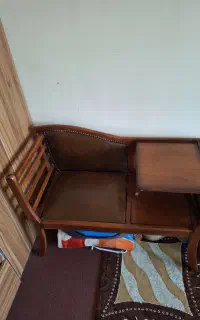 میزتلفن چوبی