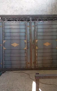 ساخت درب فلزی مدرن و لوکس درب حیاط، باغ، ویلایی