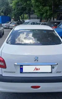 پژو 206sd مدل ۹۶