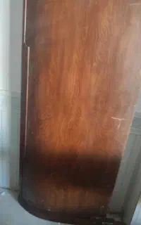 تخت خواب دونفره  بوفه چوبی