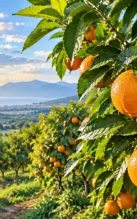 پرتقالات ریزه  اینو بزن درشتشون کن