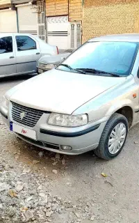 سمند۸۳بی رنگ