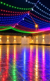 سالن مراسم پهره با نورپردازی رایگان