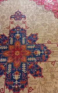 فرش طرح دستباف سنتی 9 متری