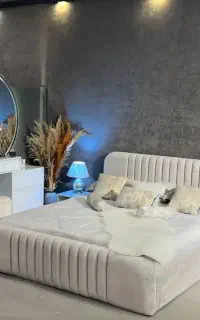 تولید و فروش انواع تخت خواب های مینیمال پارچه ای