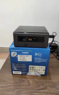 مینی کیس اینتل nuc 7i3bnh-c موس و کیبورد بیسیم