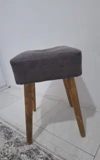 صندلی پاف چوبی