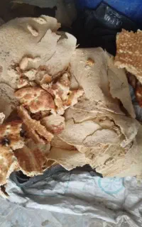 نان خشک تمیز حدود 4کیسه