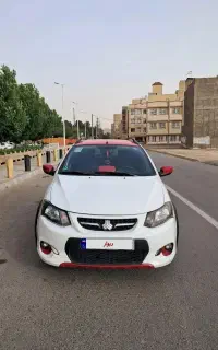 کوییک اسپرت سفید قرمز Quick مدل ۱۳۹۹ پارس خودرویی