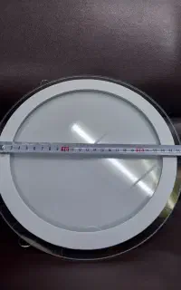 پنل گرد هالوژن بزرگ،بدنه آلومینیوم، ۲۵وات، شیشه ای