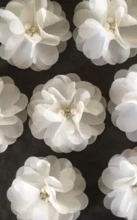 گل پارچه ساتن حریر