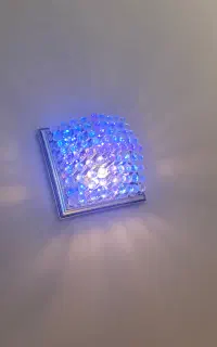 دو عدد لوستر سقفی با لامپ ال ای دی