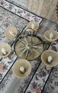 لوستر۶شعله بانوردهی عالی
