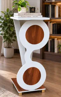 میز طرح عینک