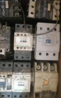 کنتاکتور ورله تایمر و کنترل فاز و کنترل دما