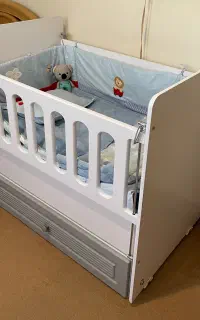 تخت نوزاد ننودار کشودار ۱۰۰*۸۰