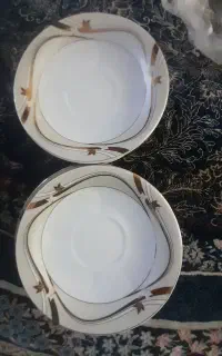 هیجده عدد  زیر فنجون 12 عدد ی طرح شش عد ی طرح
