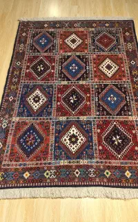 قالیچه یلمه شیراز تمام رنگ گیاهی