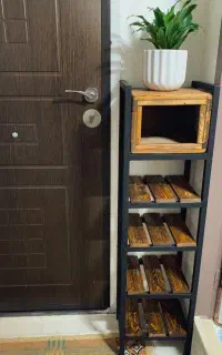 جاکفشی چوب و فلز