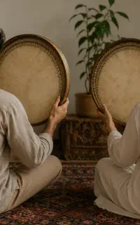 آموزش ساز دف و دایره