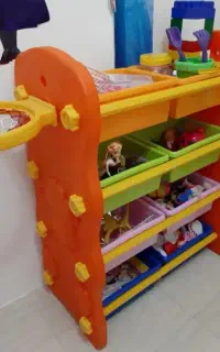 قفسه وسایل و نظم دهنده اتاق کودک