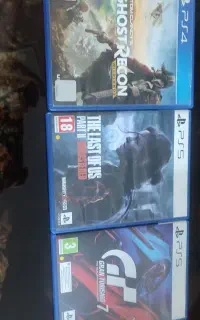 بازیps5ghost recon last of us part grand turismo7