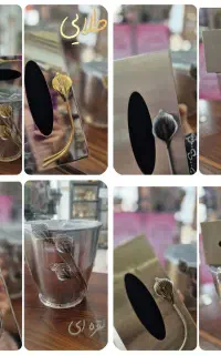 ست سطل زباله و جا دستمال کاغذی