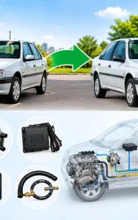 ثبت نام اینترنتی خودرو تک سوز به  سی ان جی