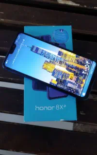 گوشی honor 8x بسیار تمیز