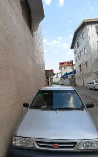 پراید نقرای مدل ۸۴ مدل صبا
