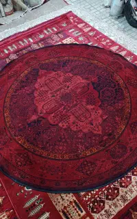 گرد قطر ۲ طرح سنتی دستباف نوآکبند ۷۰۰ شانه