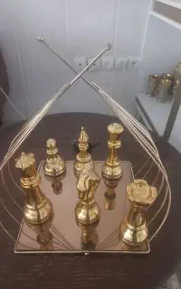برنز ه وشطرنج تزیینی هر سه ۵۵۰۰