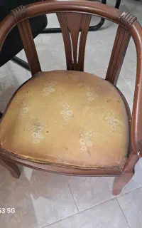 صندلی آینه گلدان
