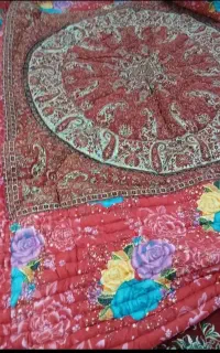 لحاف کرسی نخ طلا