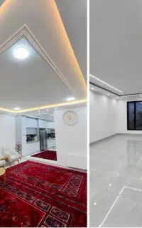 فروش سه خواب همکف و بالا ، 55 هکتاری ، متراژ بالا