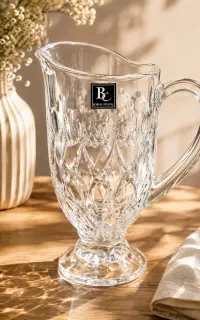 ۲ عدد پارچ کریستال