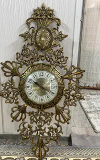 ساعت برنجی قدیمی برنز