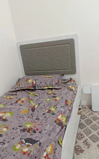 تخت تک نفره با تشک نو