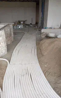 اجرای لوله کشی اب
